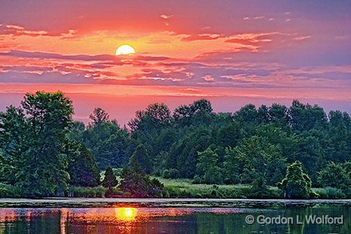 Rideau Canal Sunrise_24633.jpg - Photographed along the Rideau Canal Waterway near Smiths Falls, Ontario, Canada.